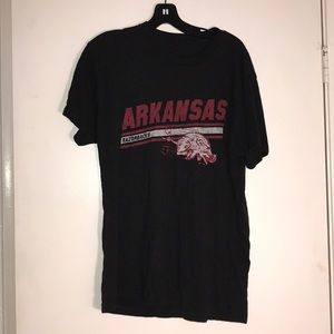 NWOT Arkansas Razorbacks tee